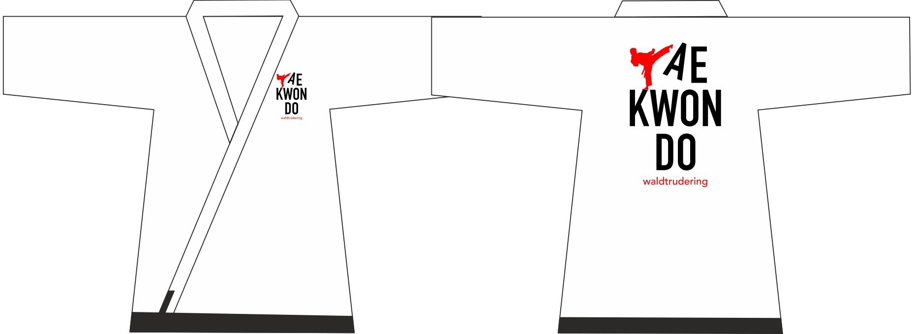 Waldtrudering Logo Brust+Rücken