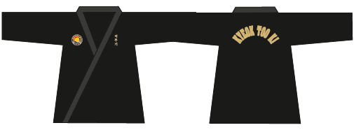 Bedruckung auf Anzüge, Brust und Rücken