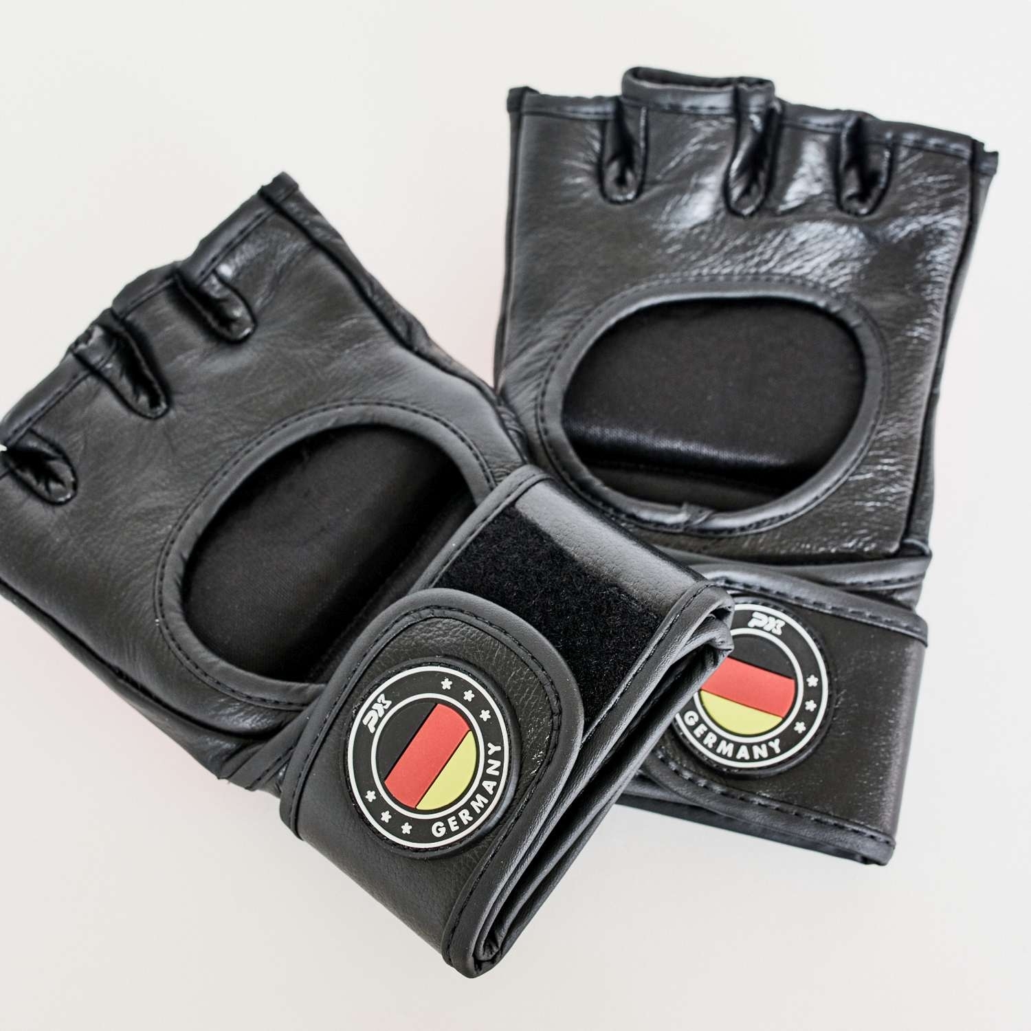 PX MMA-Handschutz Leder schwarz-blau XL PX MMA-Handschutz Leder schwarz-blau XL