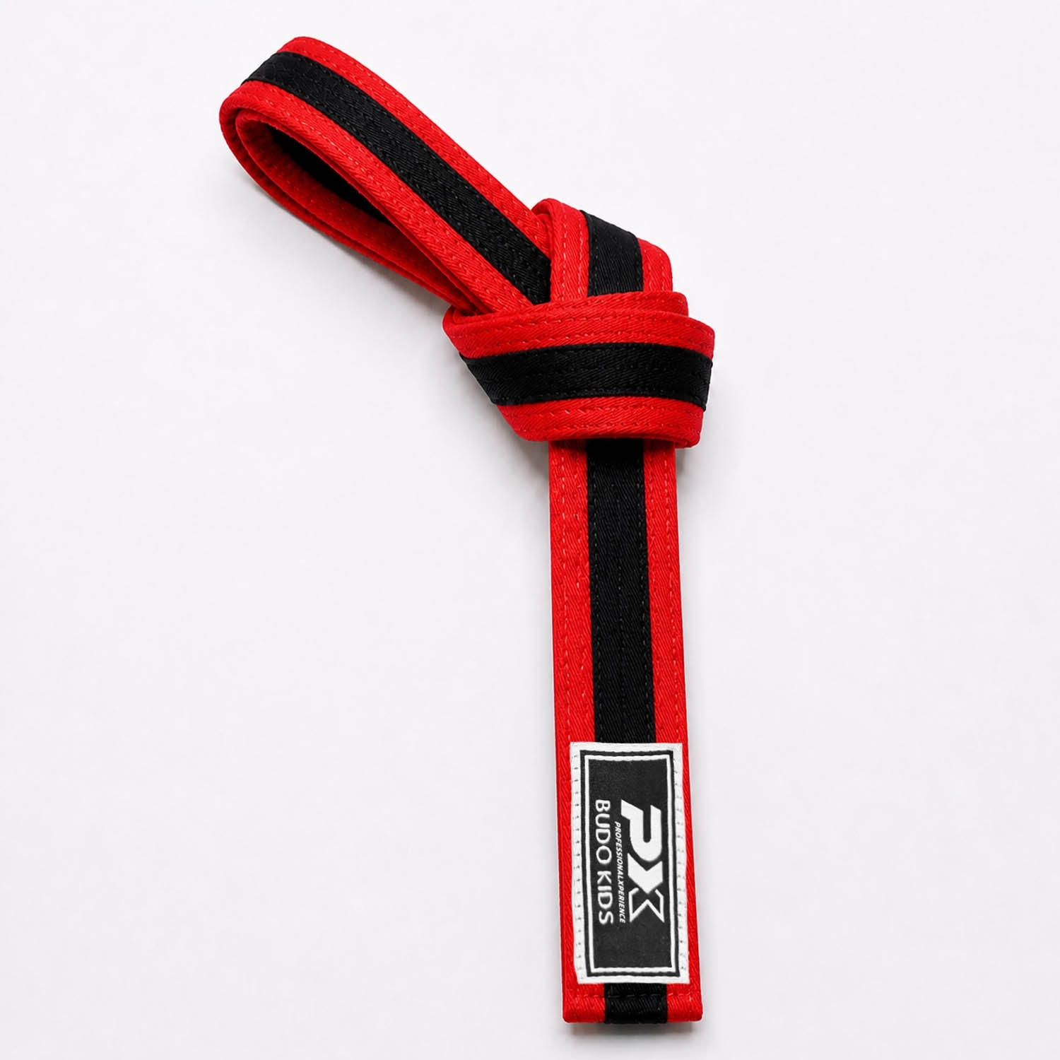 PX Budo Kids Softbelt, rot-schwarz 240cm PX Budo Kids Softbelt, rot-schwarz 240cm