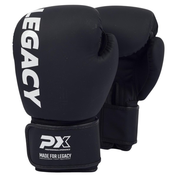 PX LEGACY 2 Boxhandschuhe, Kunstleder, schwarz