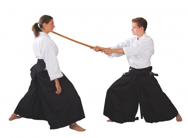 Hakama Gr 150/25 Kendo & Aikido schwarz