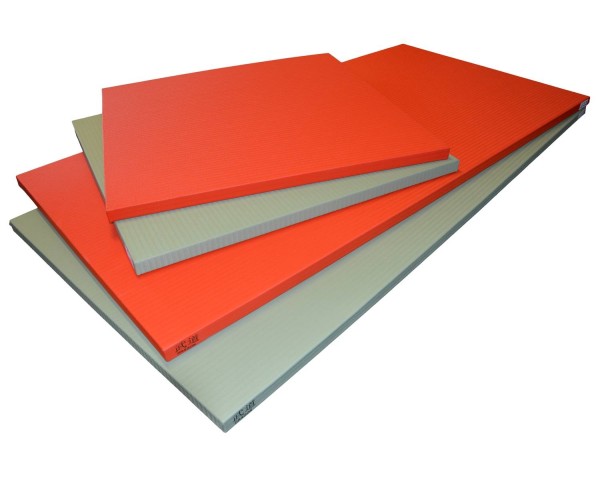 judo mats, ca 200x100x4cm, RG230, vinyl cover
