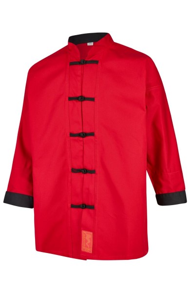 Kung Fu jacket SHAOLIN II, red