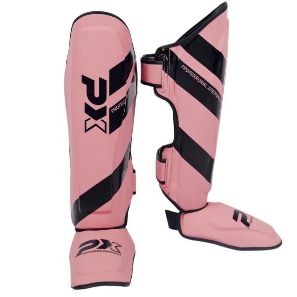 PX Schienbein-Spannschutz FIGHT PRO Kunstleder, pink