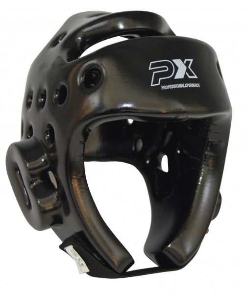 Kopfschützer schwarz PU-Schaumstoff XS