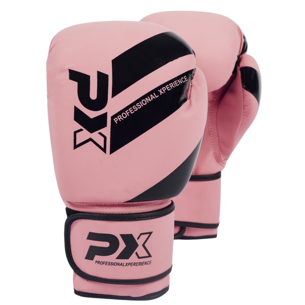 PX Boxhandschuhe, Kunstleder, pink