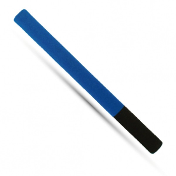 Escrima-Schlagstock 61 cm Schaumstoffbezug blau-schwarz