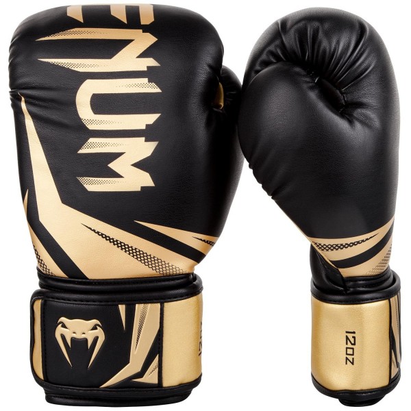 Venum Challenger 3.0 Gloves - Black/Gold 10oz