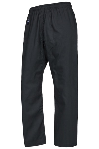 BASIC trousers black, 8oz, elastic waist,