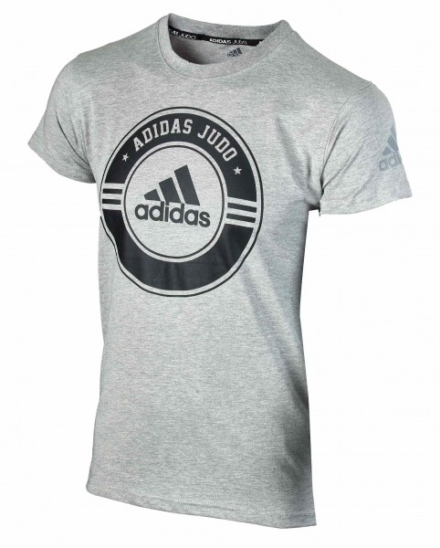ADIDAS T-Shirt Combat Sport Judo grey-black