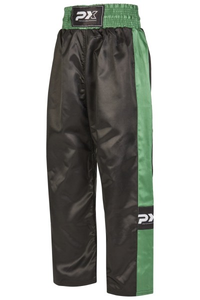 PX kickboxing trousers TOPFIGHT, black-green