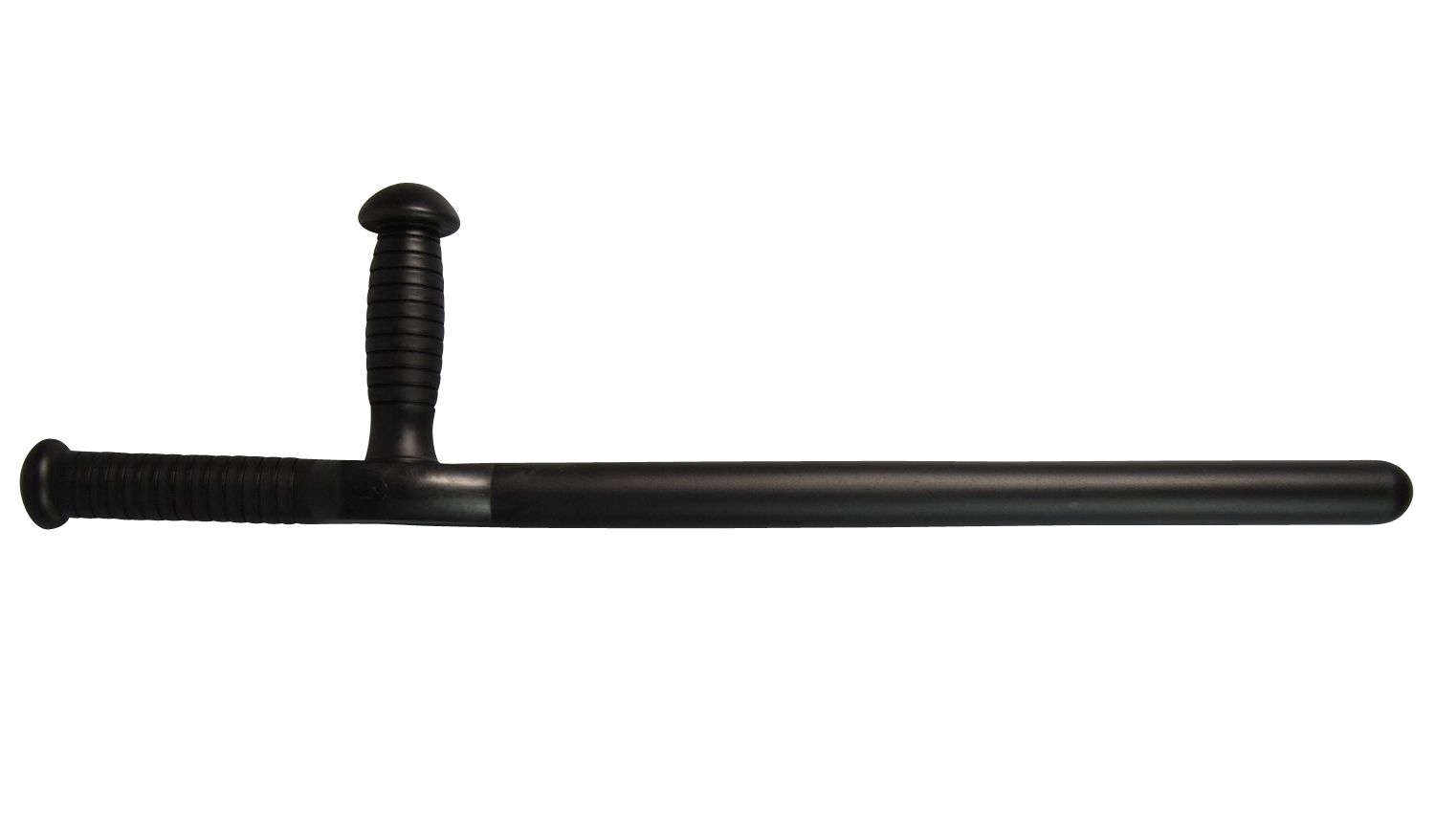 Hard-plastic police tonfa, single